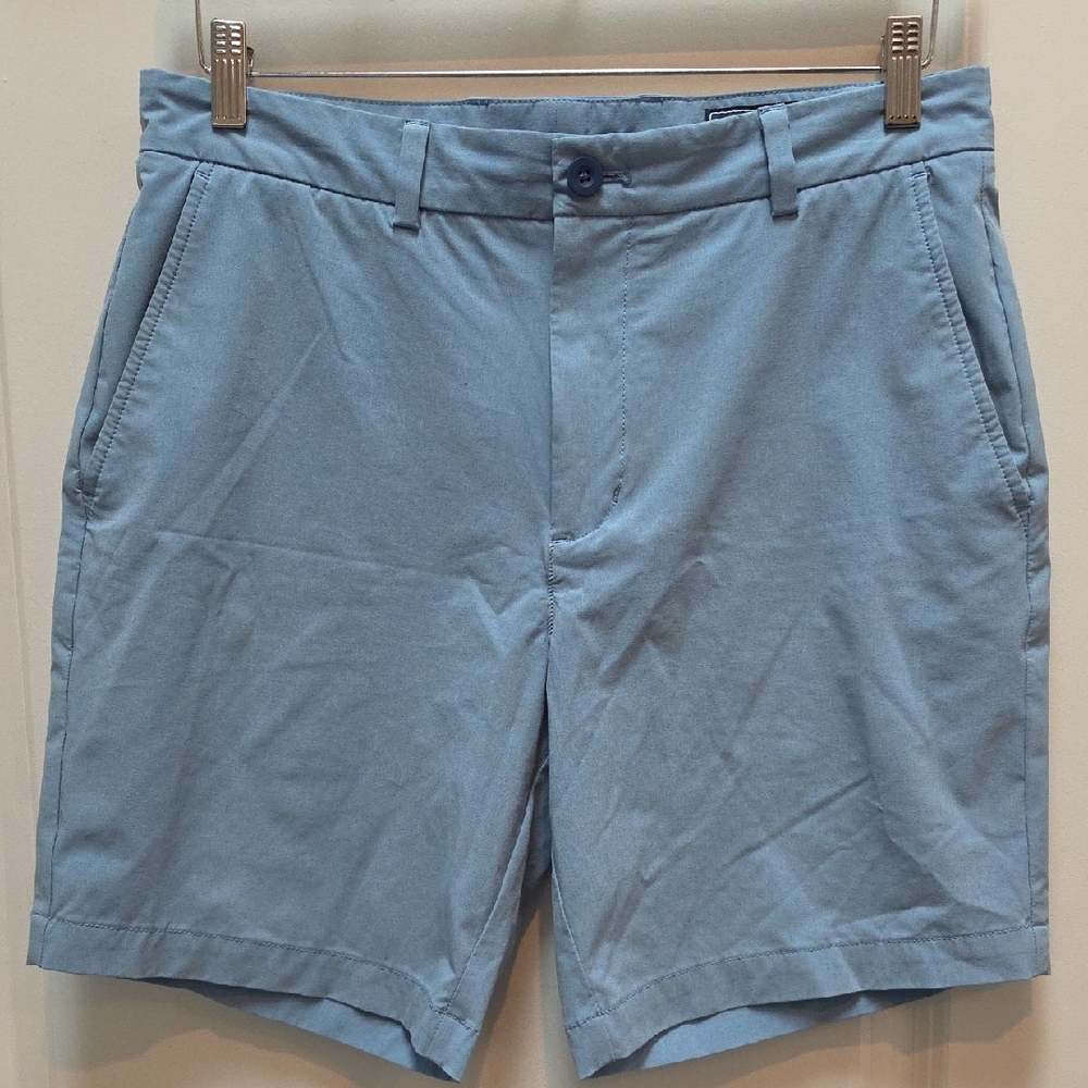 Vineyard Vines Light Blue Men's Flat Front Shorts